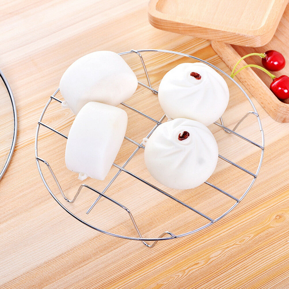 Stainless Steel Cooling Rack Round Baking Food Kitchen Pressure Cooker Too.l8