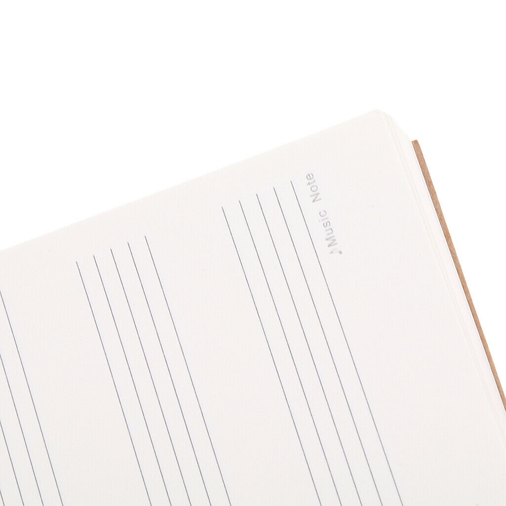 Notebook Paper Diary Book Travel Journal Notebook Music Notes Pattern