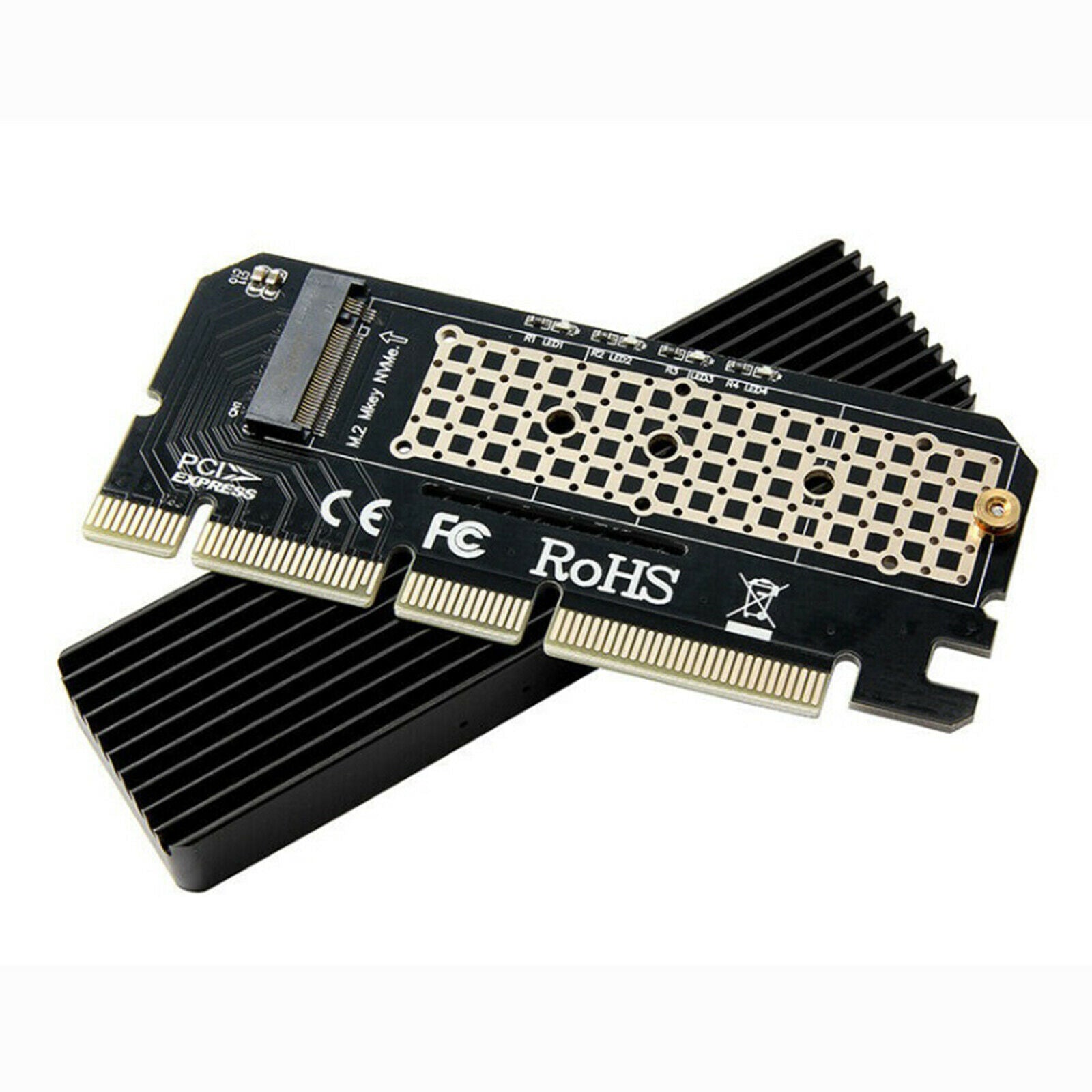 M.2 NVMe Adapter PCIe SSD PCIe Express 3.0 x4 x8 x16 Converter Card Adapter Card