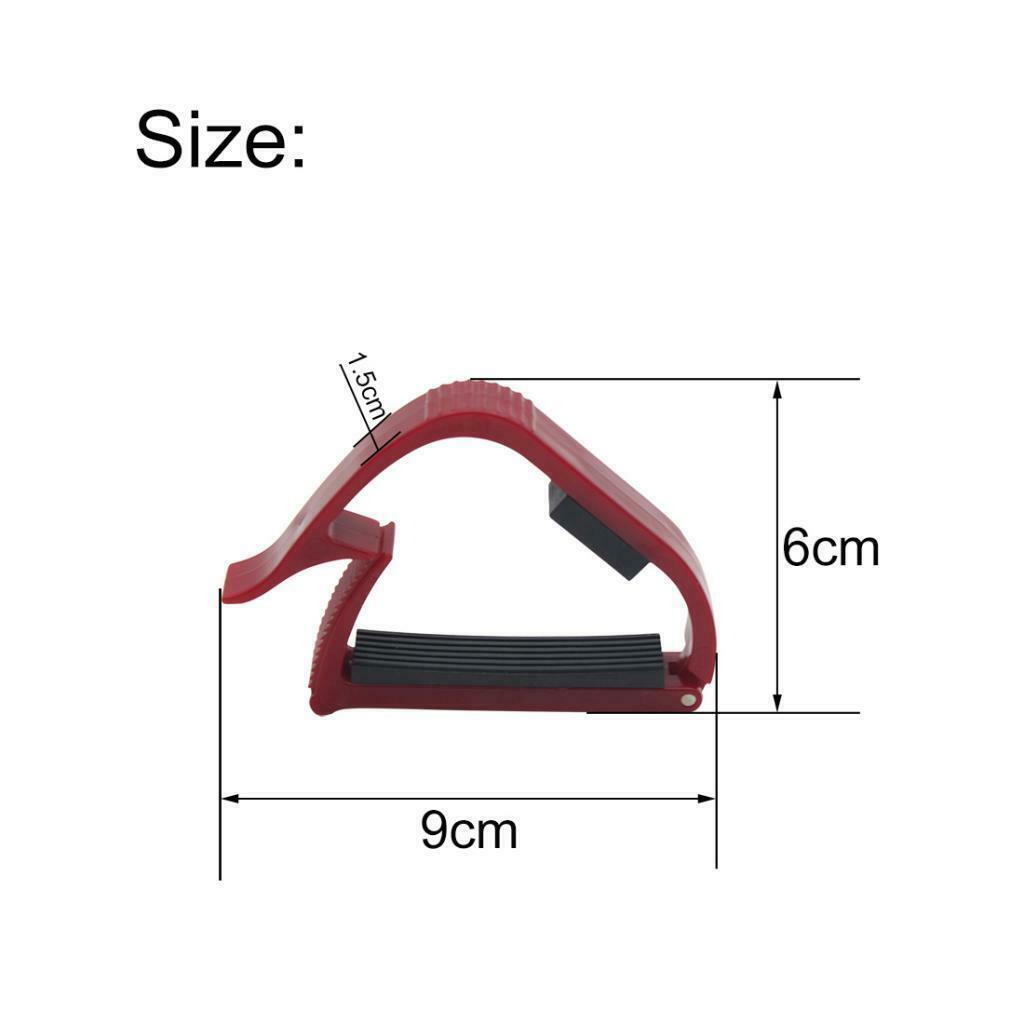 ABS Guitar Capo Key Clamp for Acoustic Electric Classic Guitar Red