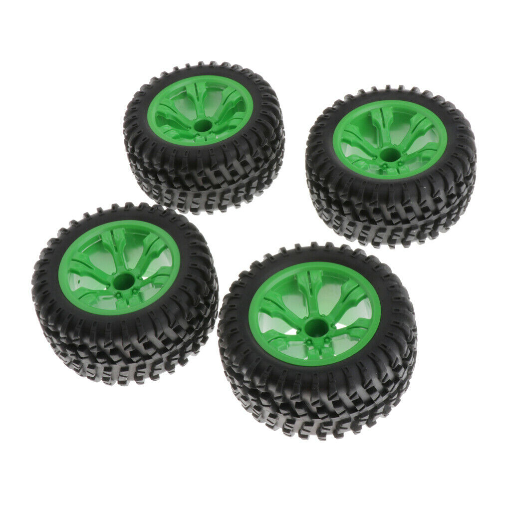 4Pcs Wltoys 12428 12428-B 1/12 Scale Car Upgrade Tire Replacement Parts