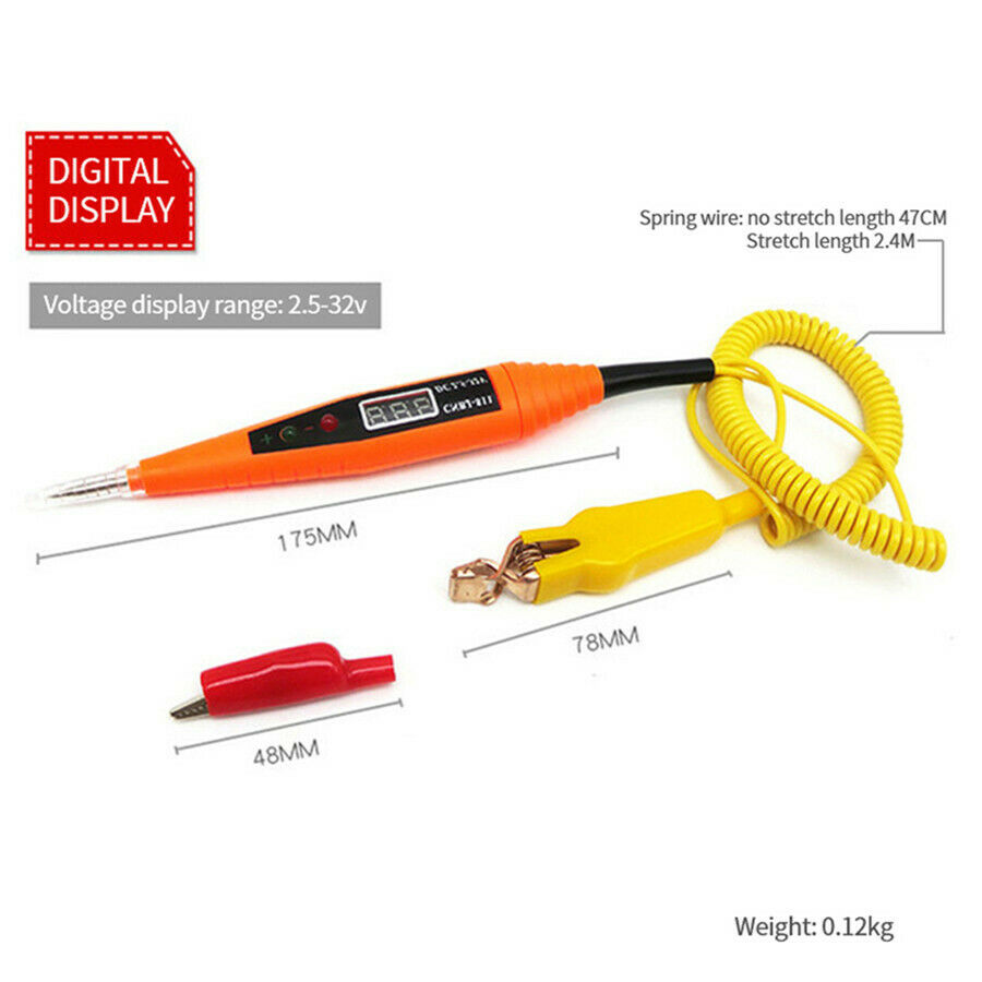 2.5-32V Car Voltage Circuit Electrical Tester Pen Circuit Repair Measuring Tool
