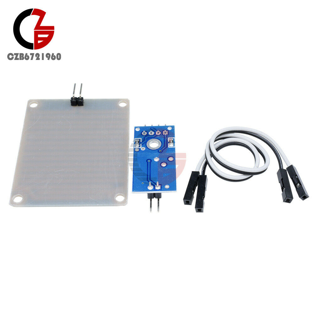 Raindrops Detection Sensor Module Weather Rain Monitor Humidity For Arduino