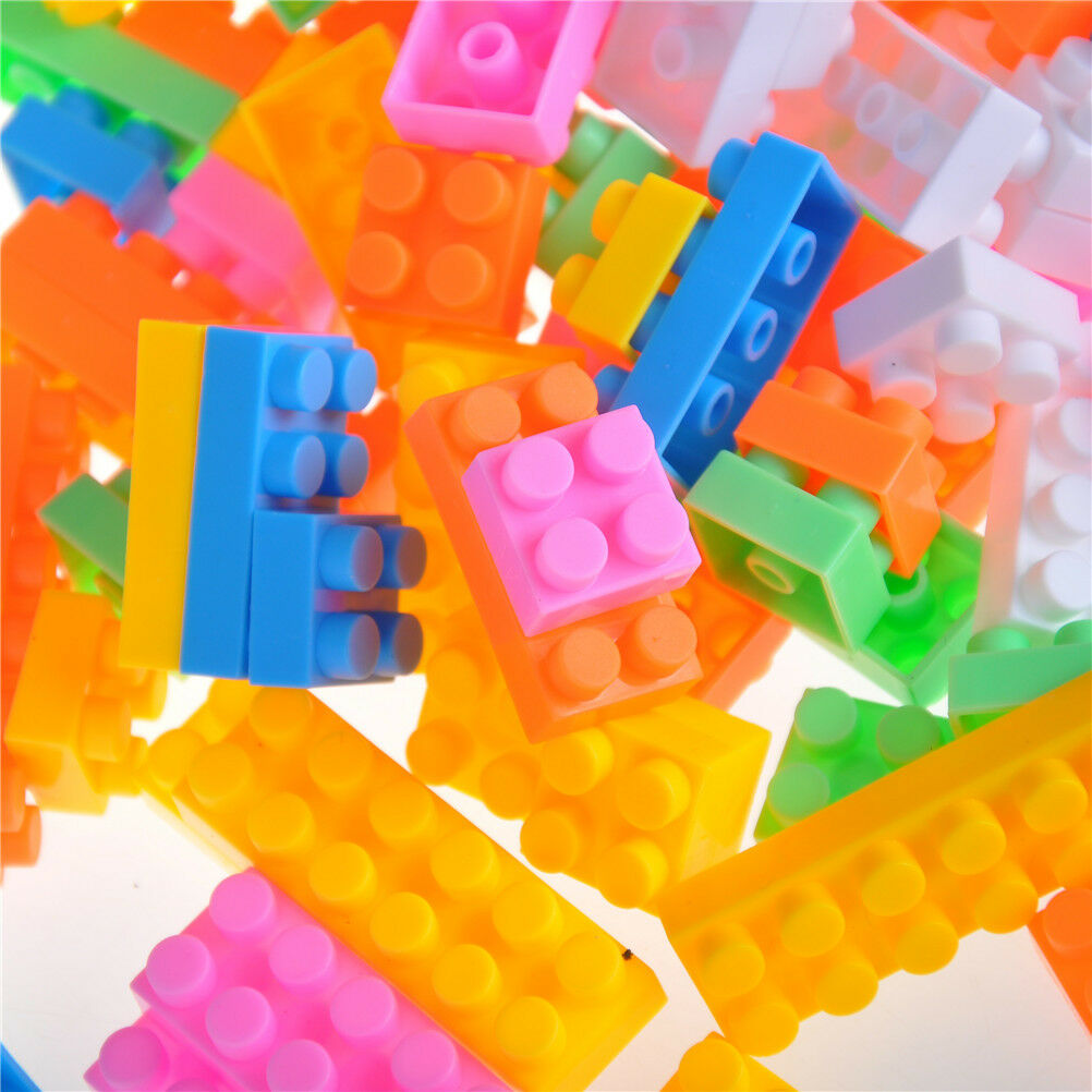 144Pcs Colourful Building Bricks Children Educational Puzzle Toys Gift、md.l8