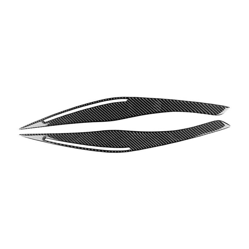 Fashion Car Headlight Eyebrow Eyelid Cover Trim for BMW E90 318i 320i 325i