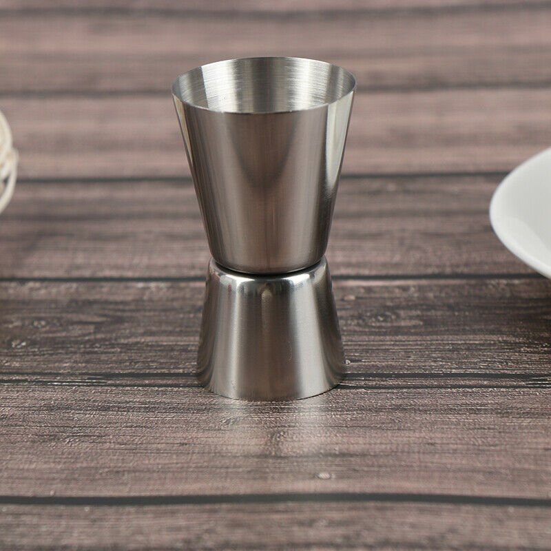 15/30 Ml Stainless Steel Cocktail Shaker Cup Bar Dual Shot Drink Spirit M.l8
