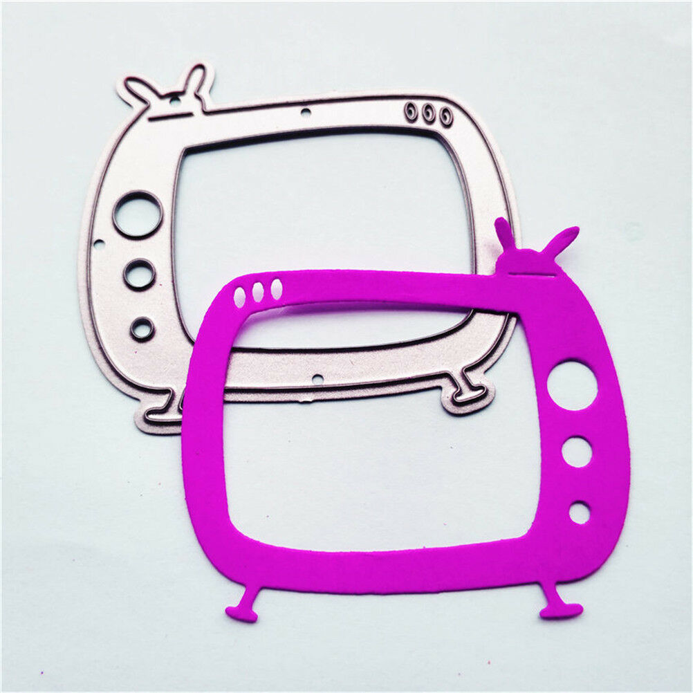 Delicate Television Framed Cutting Dies For Scrapbooking Card Craft Deco.l8