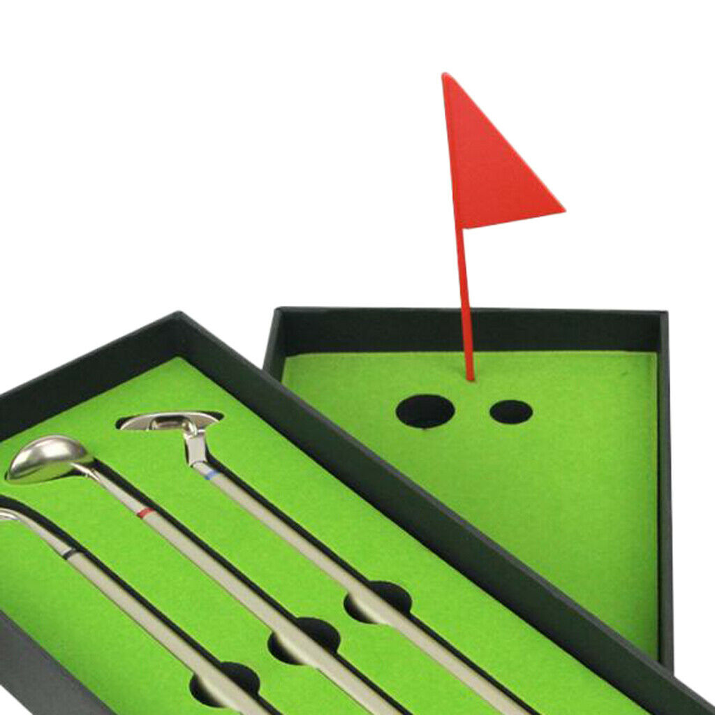 Golf club ballpoint pen gift set