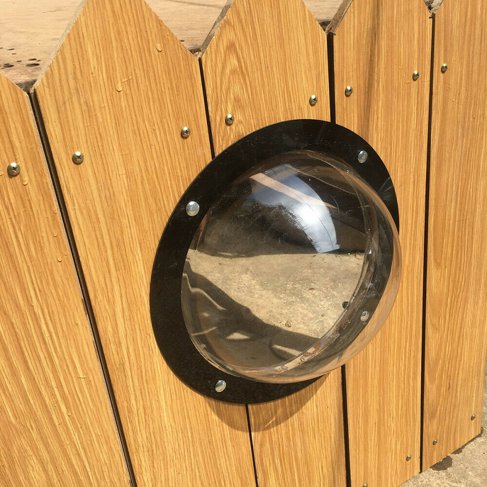 Transparent Durable Acrylic Pet Dog Fence Dome Window Safe Flap Door