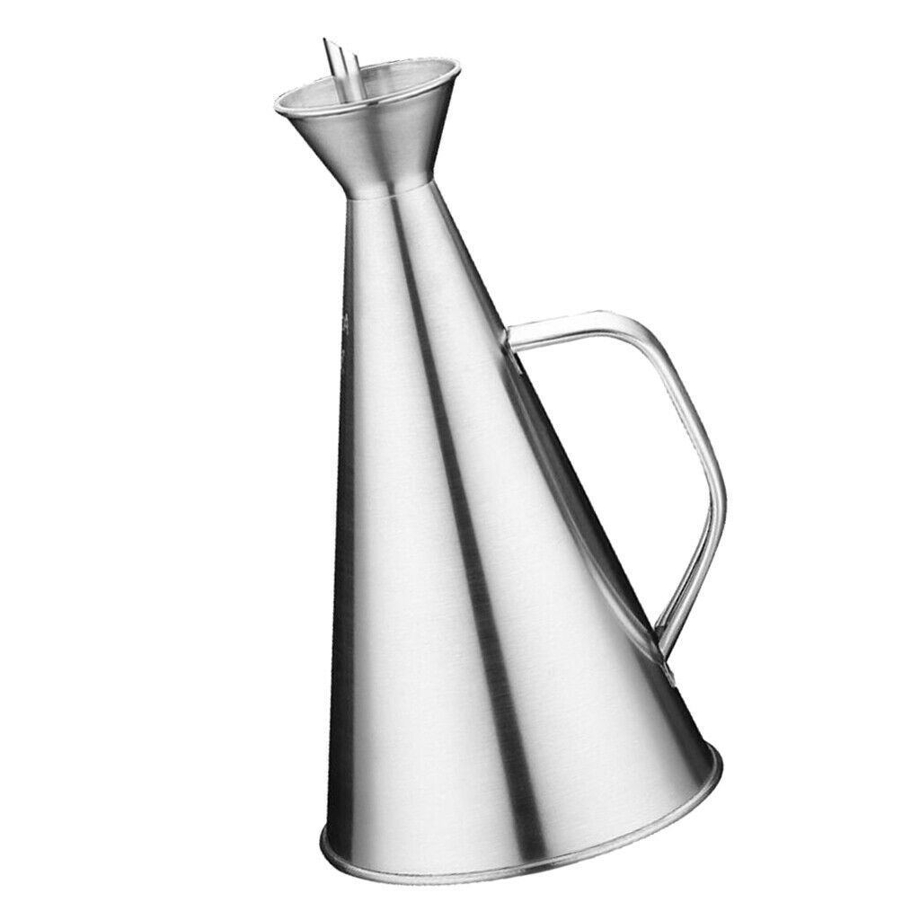 Stainless Steel Oil Vinegar Can Drizzler Cruet