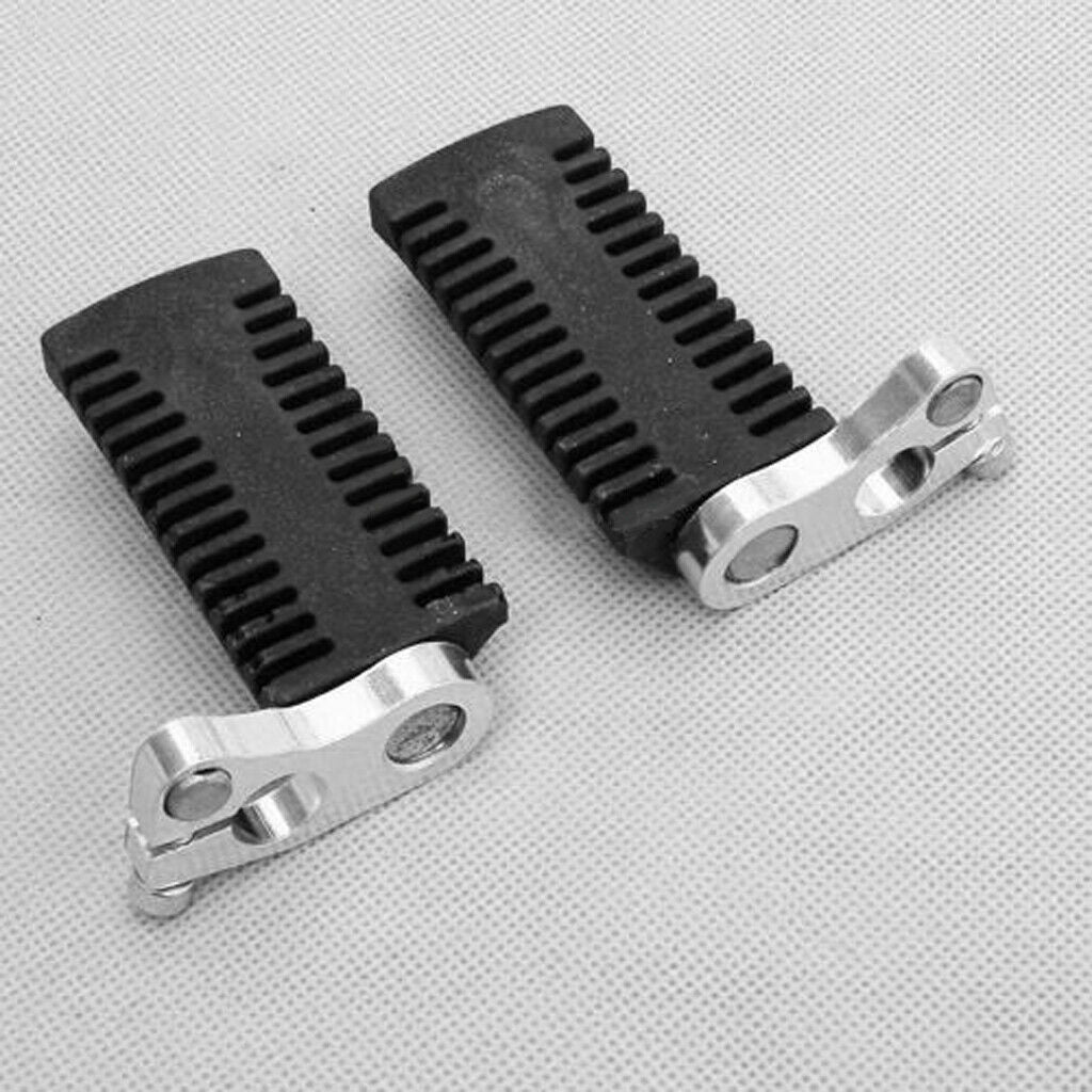 4PCS Passenger Footpegs Rear Rest Peg Pedals For 43cc 47cc 49cc Pocket Bike