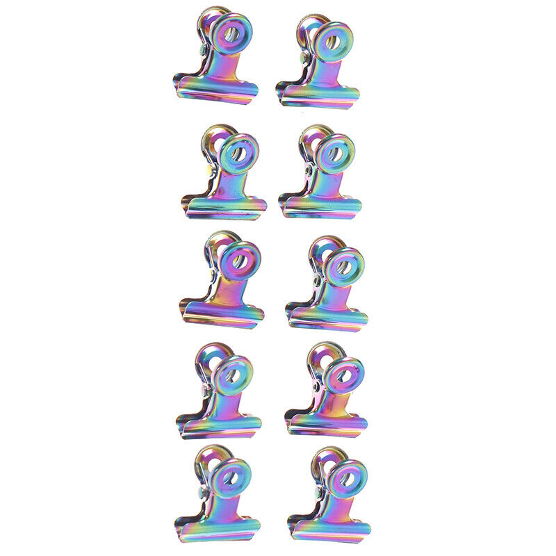 10 Pcs Nail Tips Clip Finger Poly Quick Builder Gel Extension Steel Wrap To Kt