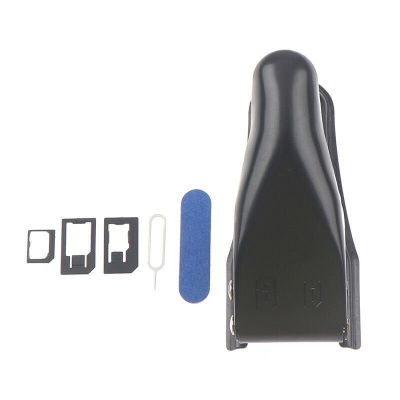 Multi-function Dual 2 in 1 Nano Micro SIM Card Cutter For Smart Phone Access FT