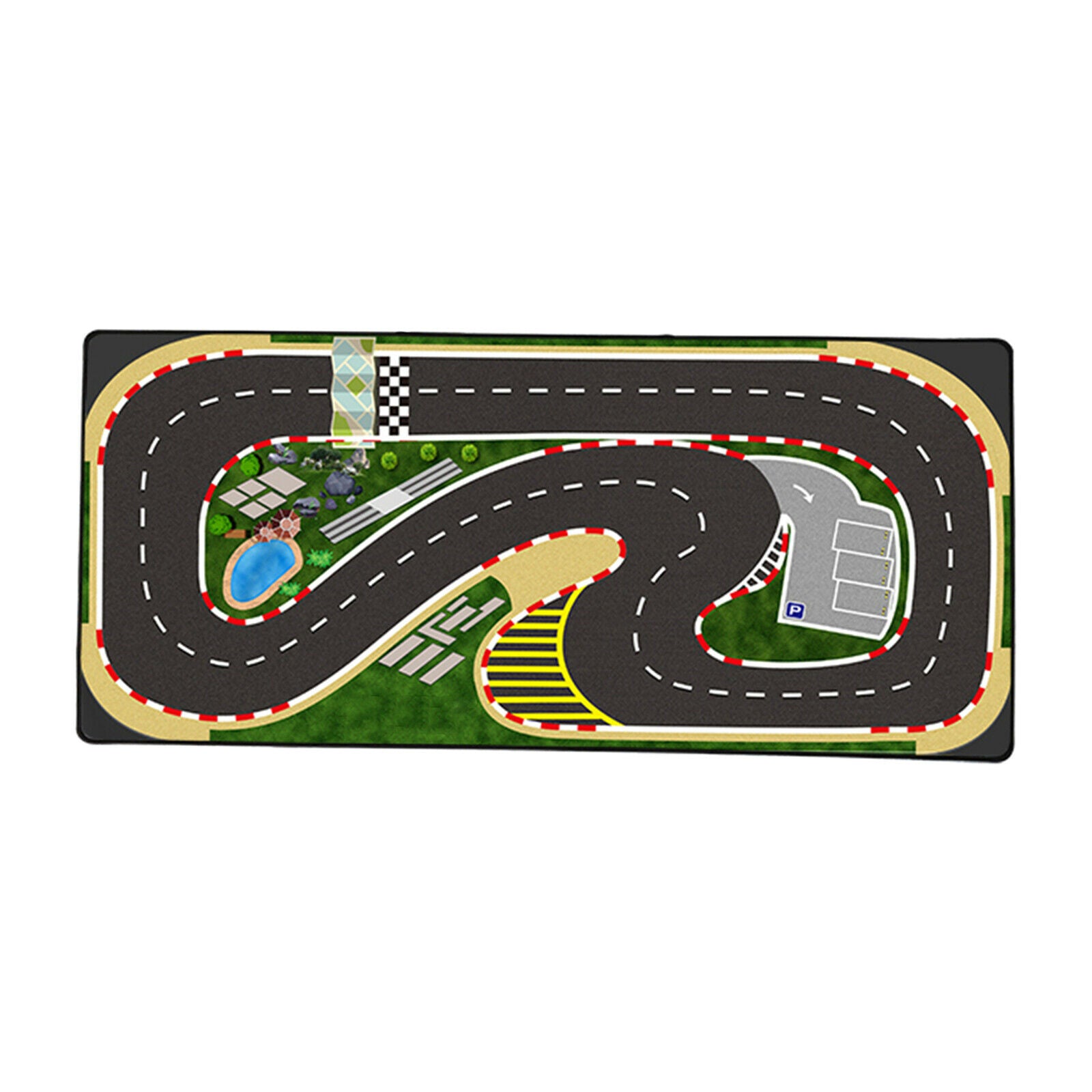 1/76 Remote Control RC Track Race Car Accessory for Turbo Racing Car Gifts