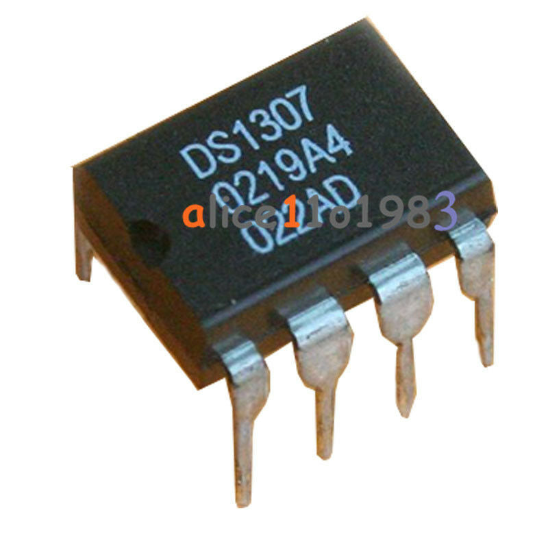 10PCS IC DS1307 DS1307N DIP-8 RTC SERIAL 512K I2C Real-Time Clock