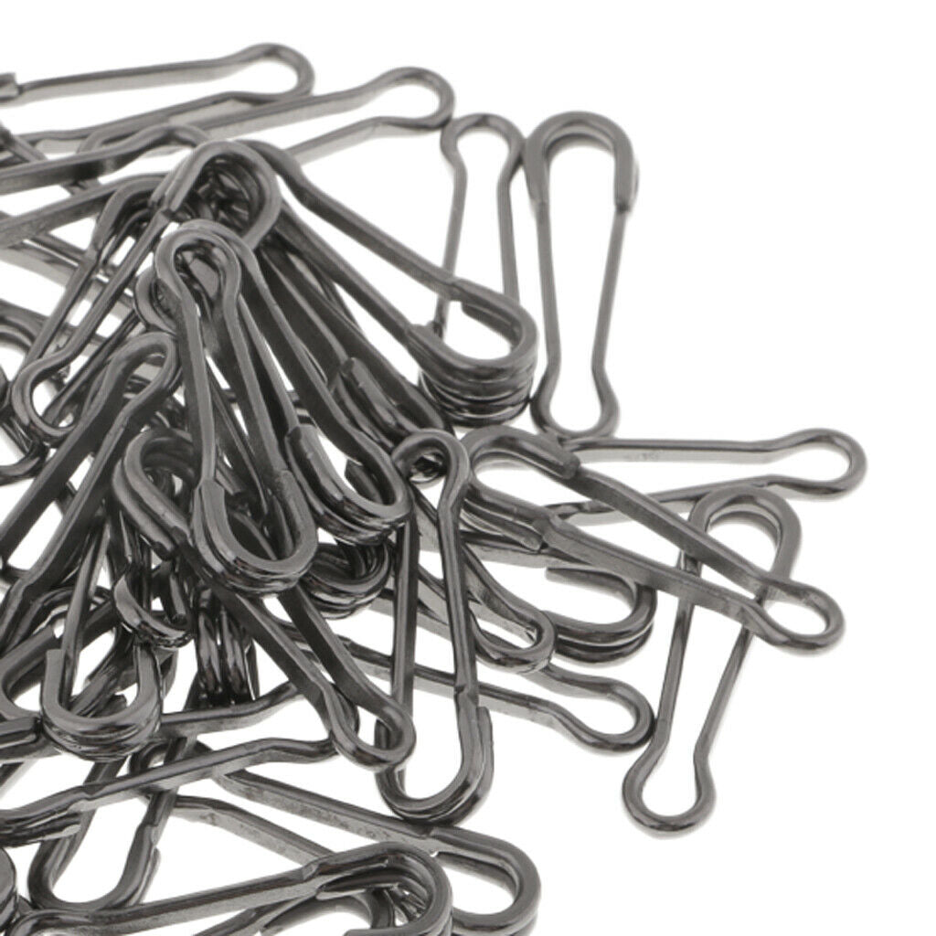 200pcs Baits Lures Clip Change Clip Hawaiian Snaps Baits 17mm 20mm 24mm 29mm