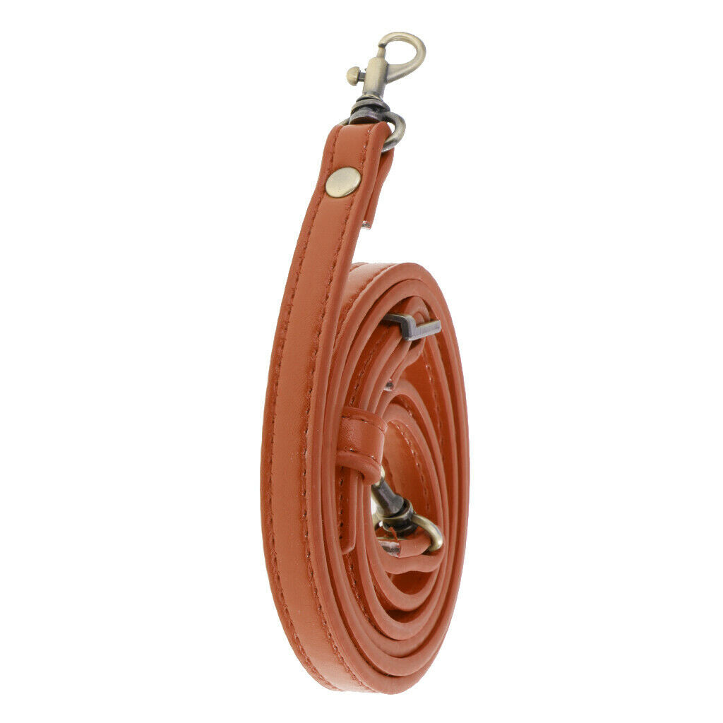2 Pcs Women Classic PU Leather Strap Shoulder Wallet Replacement Handle