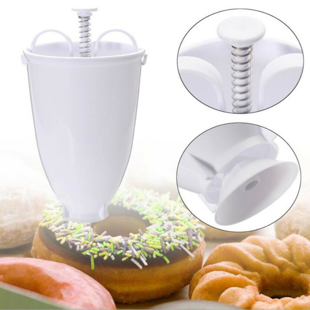 Donut Making Mold Bagel Pastry Bake Mould Tool Kitchen Wedding Birthday