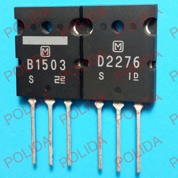 1pairs OR 2PCS  Transistor PANASONIC TO-3PL 2SB1503/2SD2276 B1503/D2276