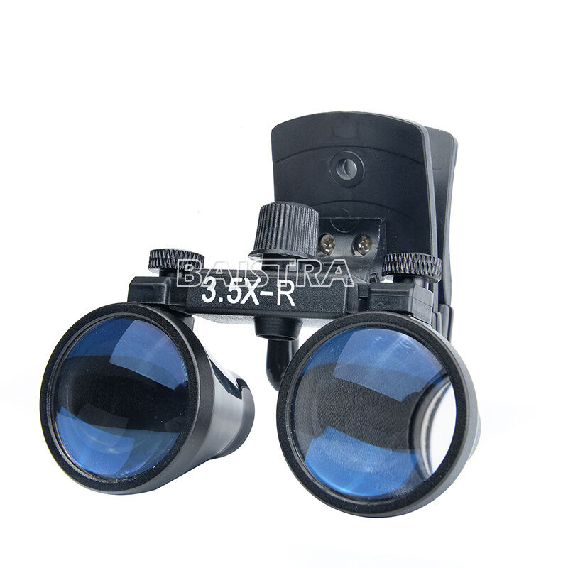 Clip on Medical Dental Clinic Surgical Binocular Magnifier Loupes 3.5X-R DY-110