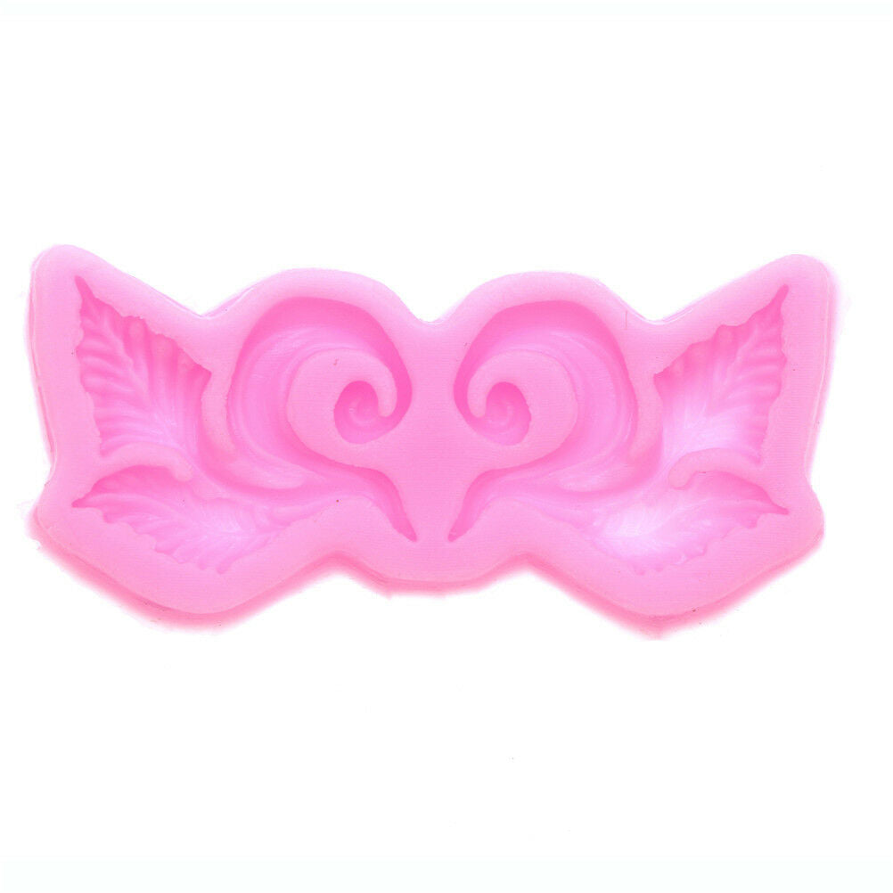 European Symmetrical Lace Cake Border Silicone Mold Fondant Cake Decorat T.l8