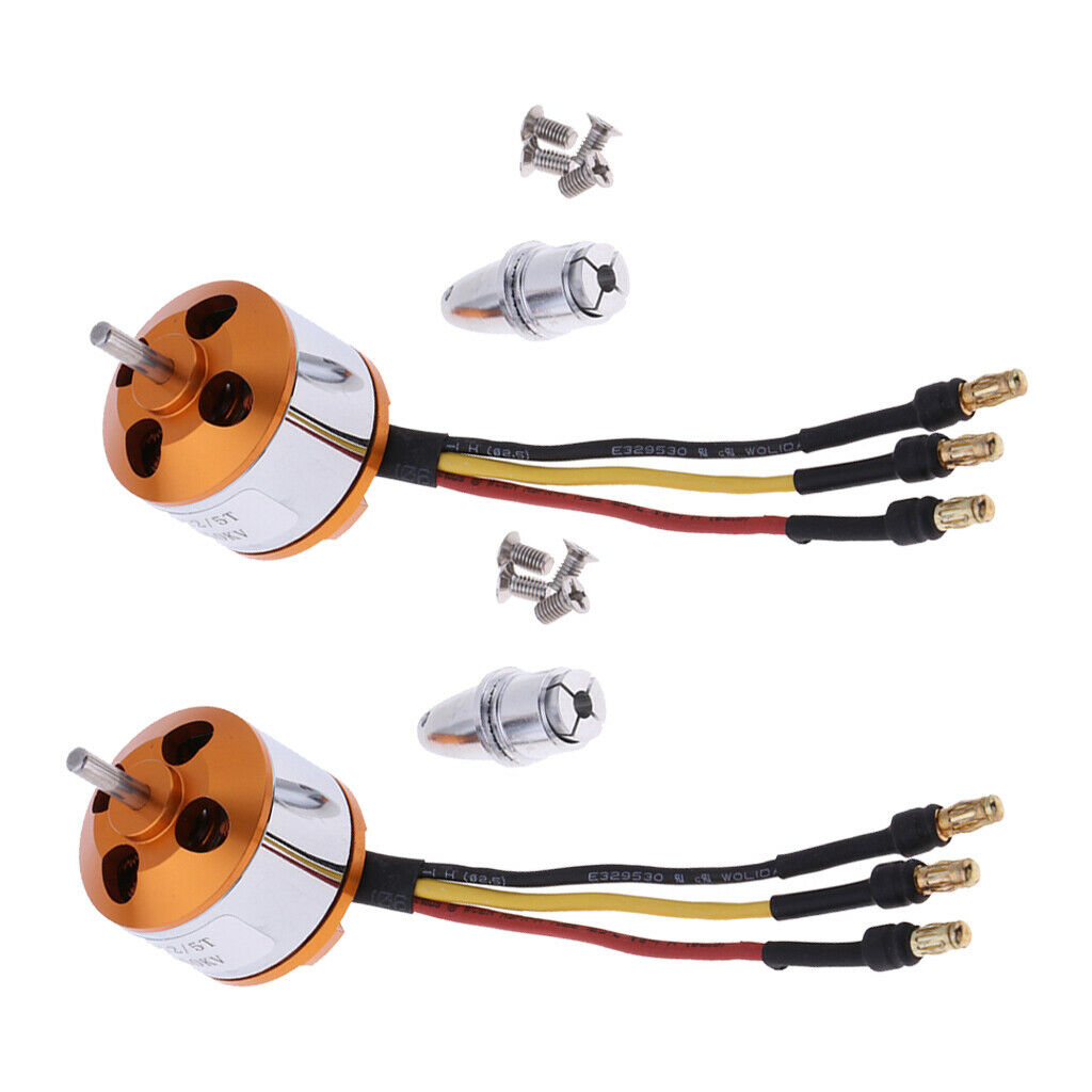 2 in 1 Golden Brushless Motor CW MT2212 2450KV RC Drone Motor for RC Drone