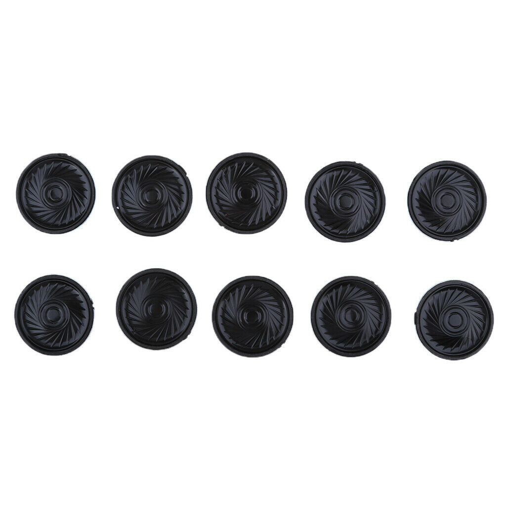 10Pcs Mini Speakers 40mm Sound Midrange Bass Speaker Round Trumpet Horn