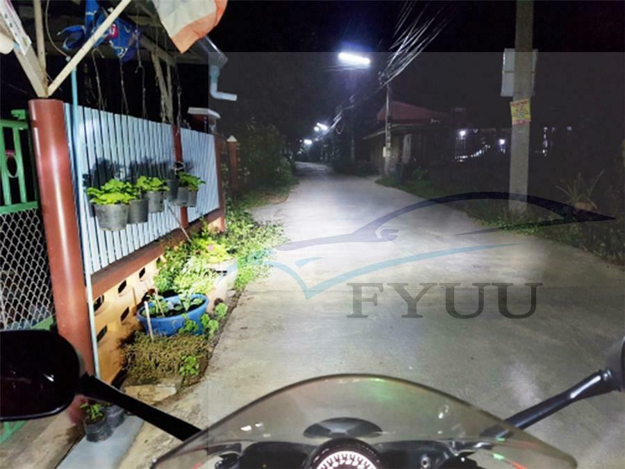 Motorcycle 12v H4 Hi Lo beam Moto LED Headlight Fit Most Motorbike LED Lamps