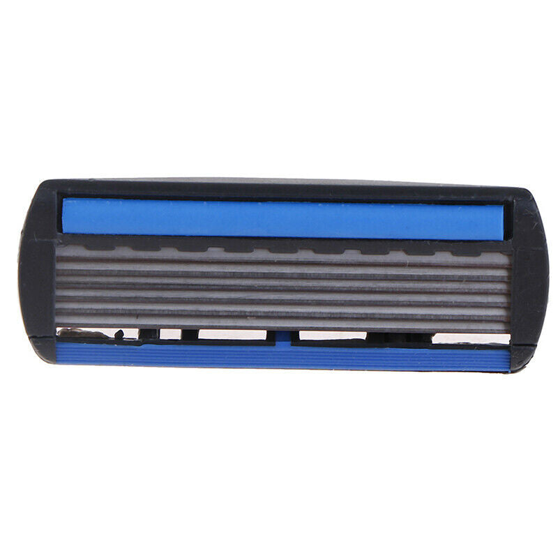 Men's Razor Blade Shaving Cassettes 6 Layer Straight Razor Beard MacDEAU