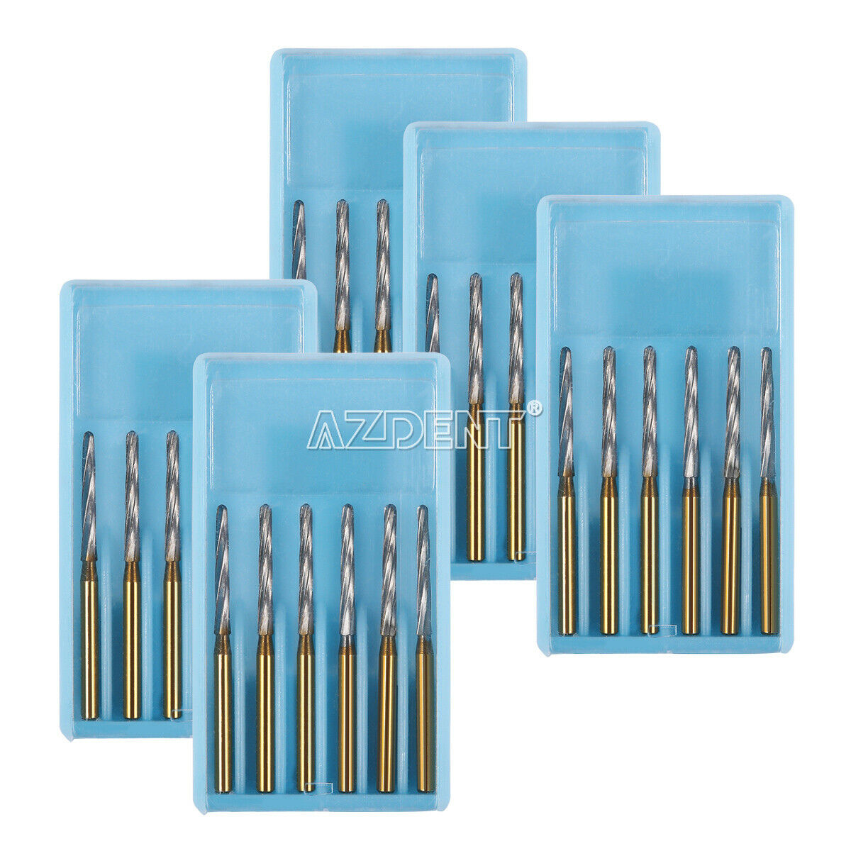 10 X Dental Surgical Zekrya Carbide Tungsten Bone FG Bur Cutter Finishing Burs
