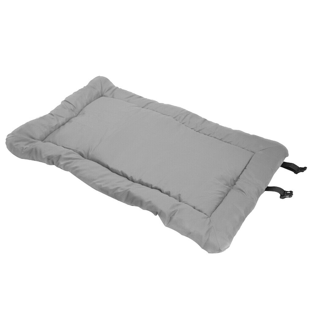 Dog Bed Mat Soft Washable Pet Mattress for Large Medium Small Dogs Grey
