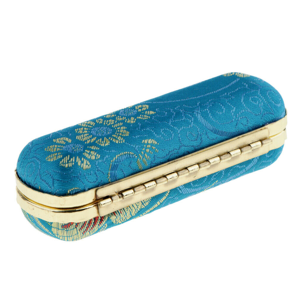 2pcs Lipstick Lip Gloss Case Storage Box Balm Holder With Mirror   Closure