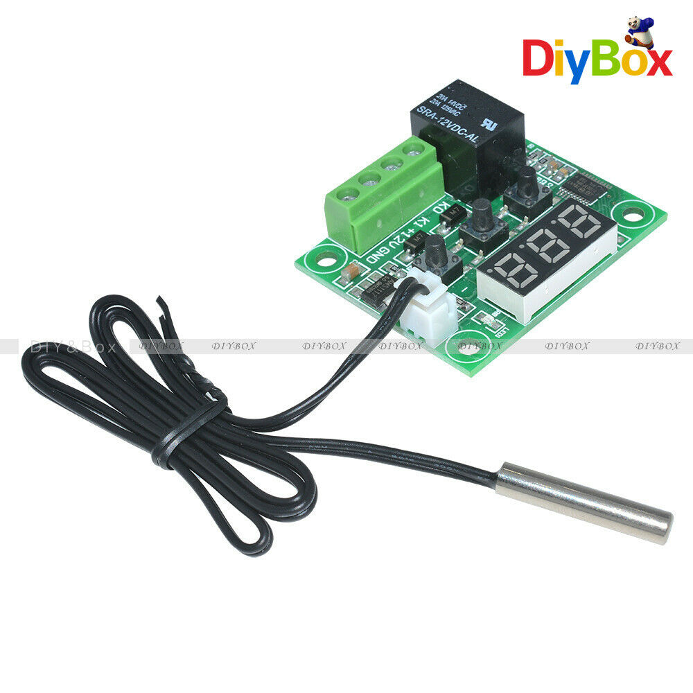 Digital W1209 12V Thermostat Temperature Control Sensor Switch Module -50-110°C