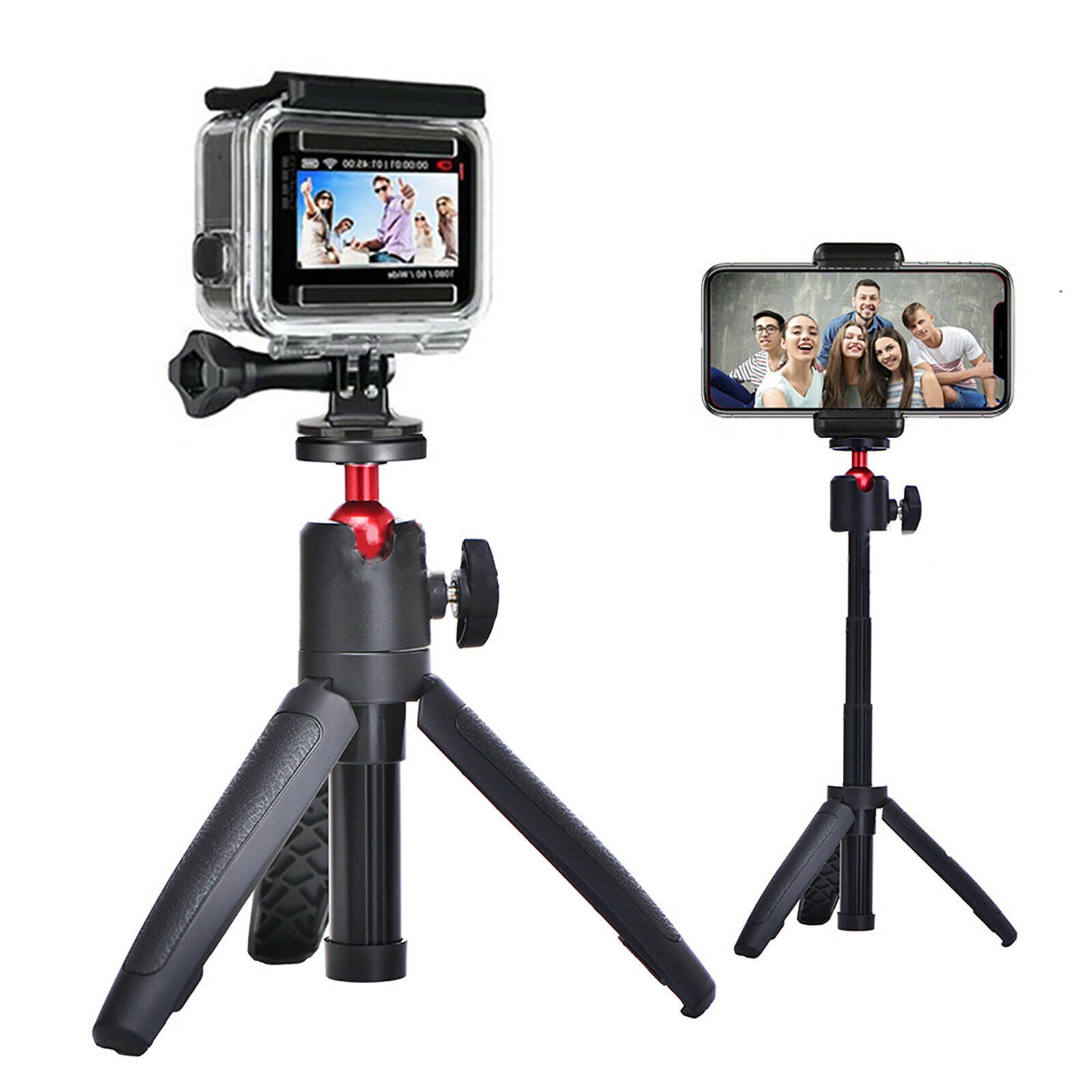 For GoPro Hero 8 Black OSMO Action Sport Camera Mini Selfie Stick Tripod Kits