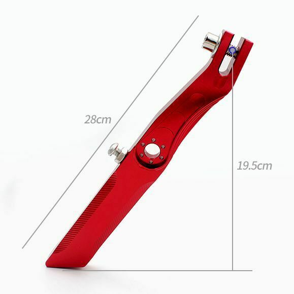 Aluminum Alloy CNC Kickstand Universal Motorcycle Foot Side Stand Leg Support