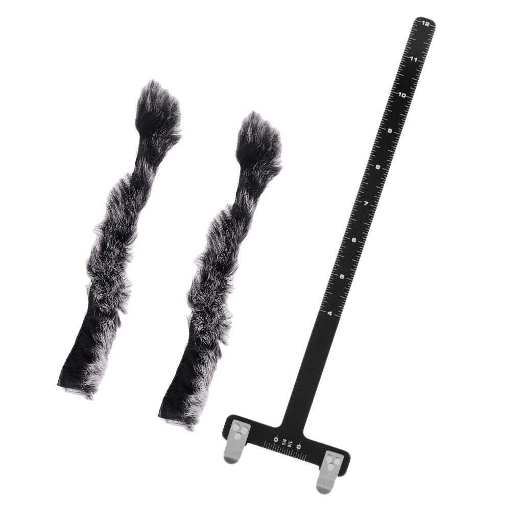 Archery Bow Square Ruler Bow String Silencer Dampener for Compound Bow