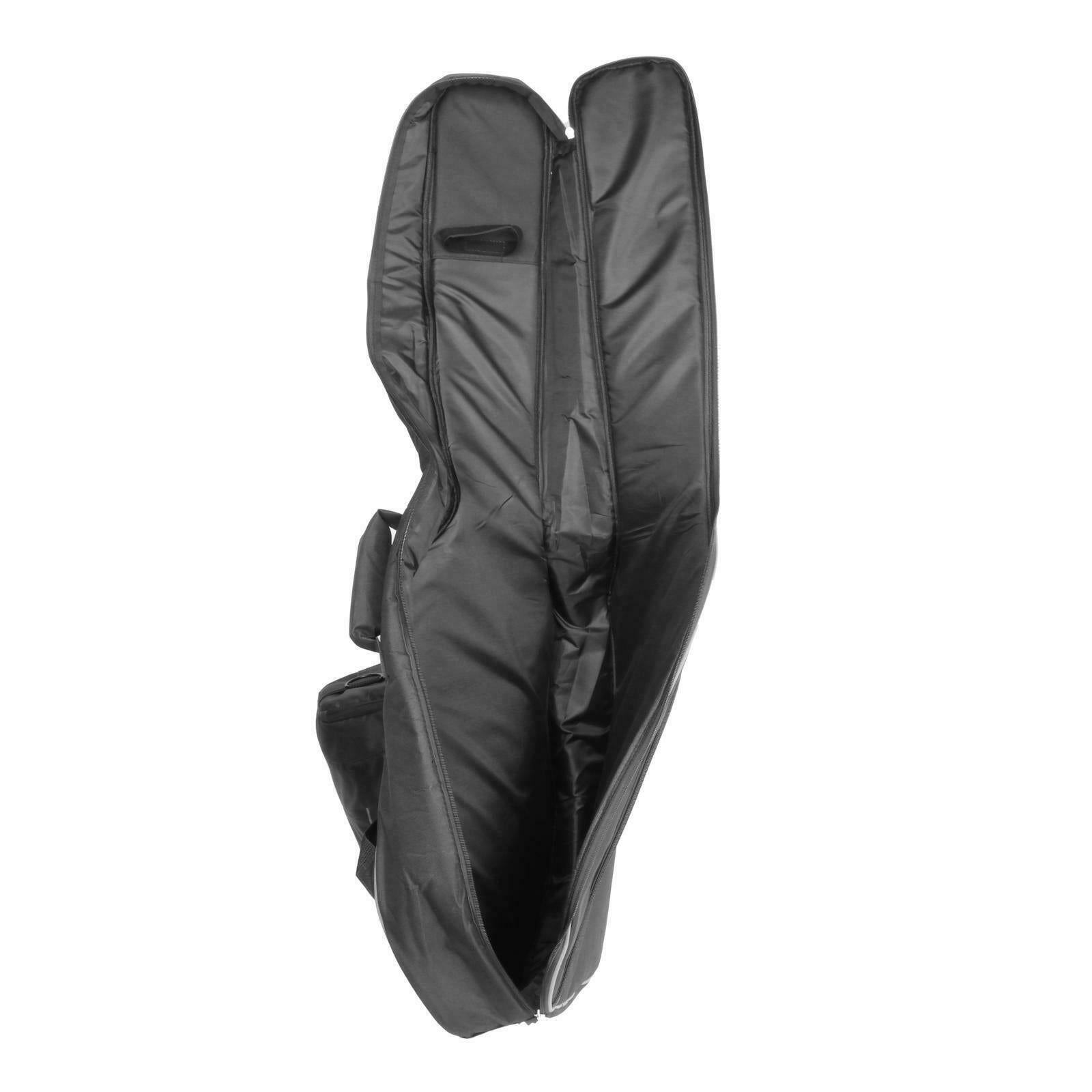 1pc Electric Guitar Bag Case 0.35in Padding Adjustable Padding Backpack