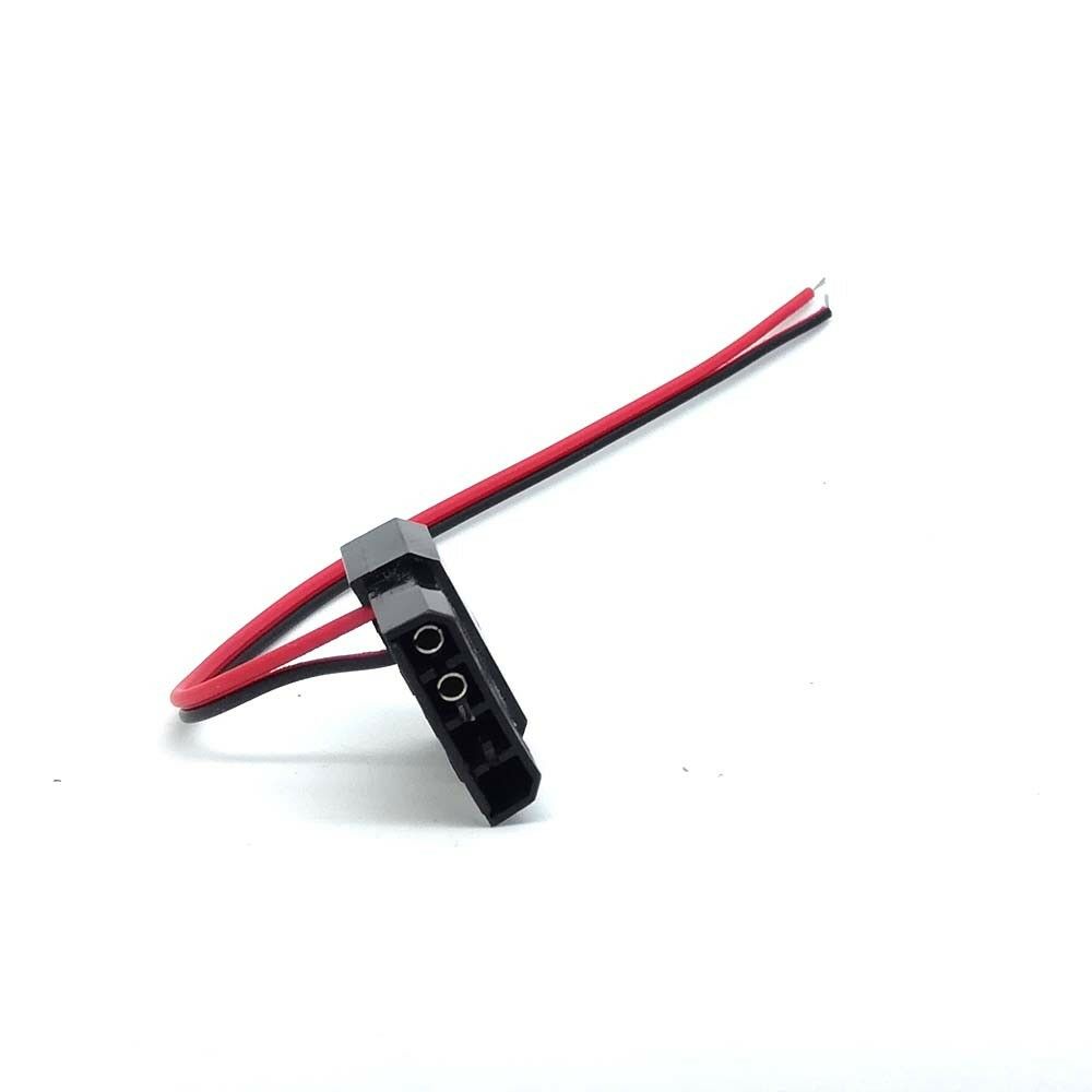 4 PIN Molex to 2 pin Welding cord DC Power cable 12V/3A for LED SMD PC box  tt