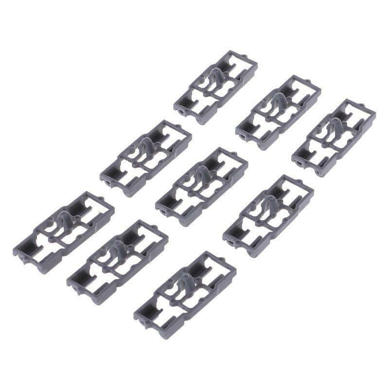 10x Lower Door Weatherstrip Plastic Seal Retainer Clip Front Rear For BMW X5 E53