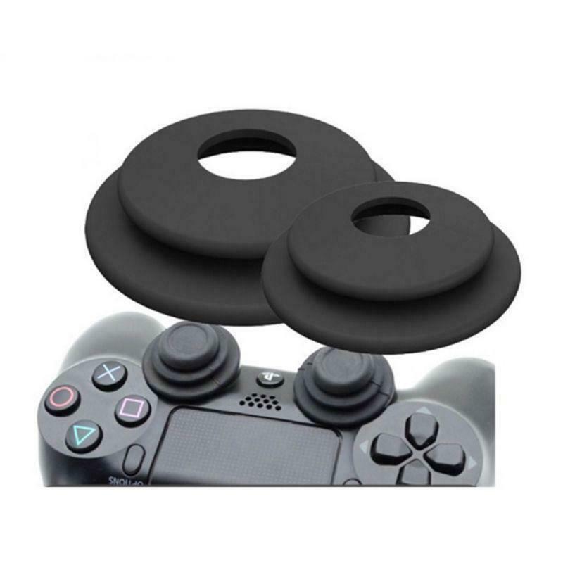 2 in 1 Aim Assistant Ring Soft Silicone Shock Absorbers Analog Joy Stick Game 3