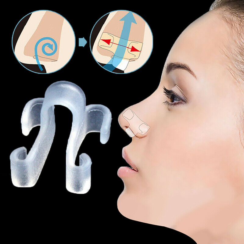 Sleeping Aid Health Care Anti-Snoring Device Nose Breathe Clip Stop Snore.l8