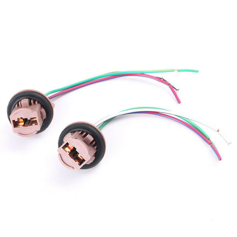 T20 7443 Bulbs Socket Brake Turn Signal Light Harness Wire LED Tail Plug .l8
