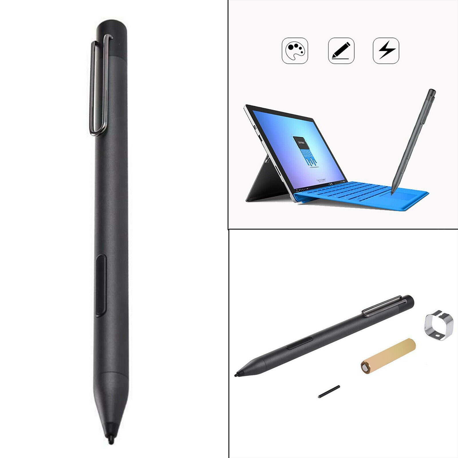 Stylus Pen for Microsoft Surface Pro 5/4/3/Book, Easy to Operate and Lightweight