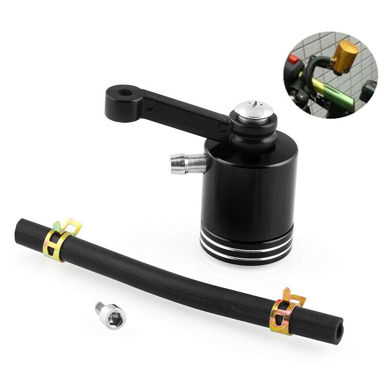 Aluminum Motorcycle Front Brake Clutch Cylinder Fluid Oil Reservoir Cup Handy