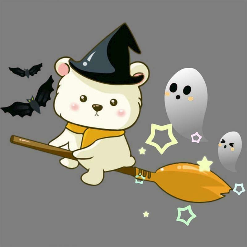 Halloween Bear Bat Ghost Metal Cutting Dies Stencil Scrapbooking DIY Album Stamp