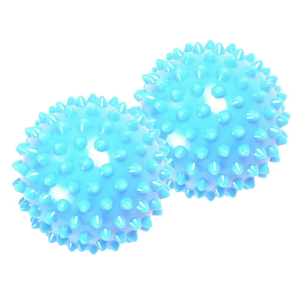 2X PVC Yoga Ball Fitness Exercise Balance Tool Feet Stepping Massage Balls