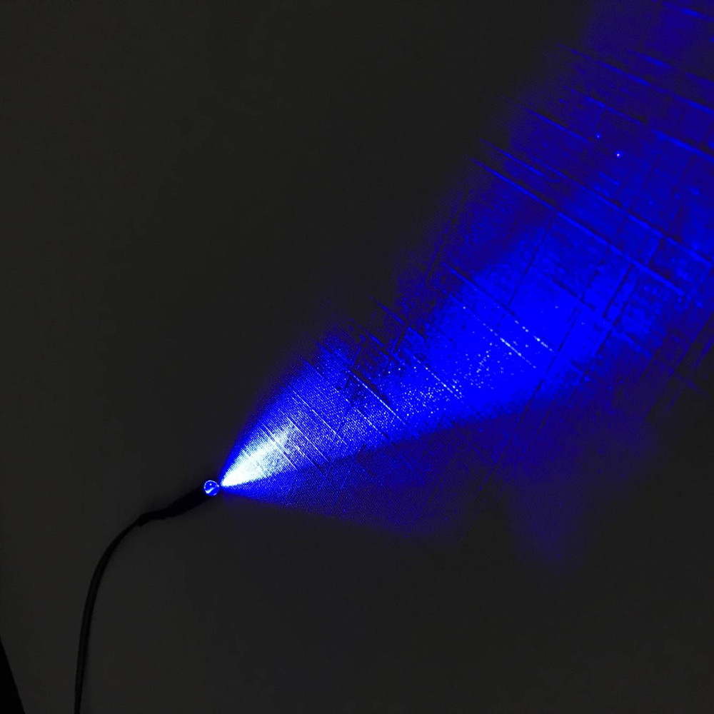 Car Interior Blue LED Decorative Lamp Optical Fiber Light Dash Trim Door Light