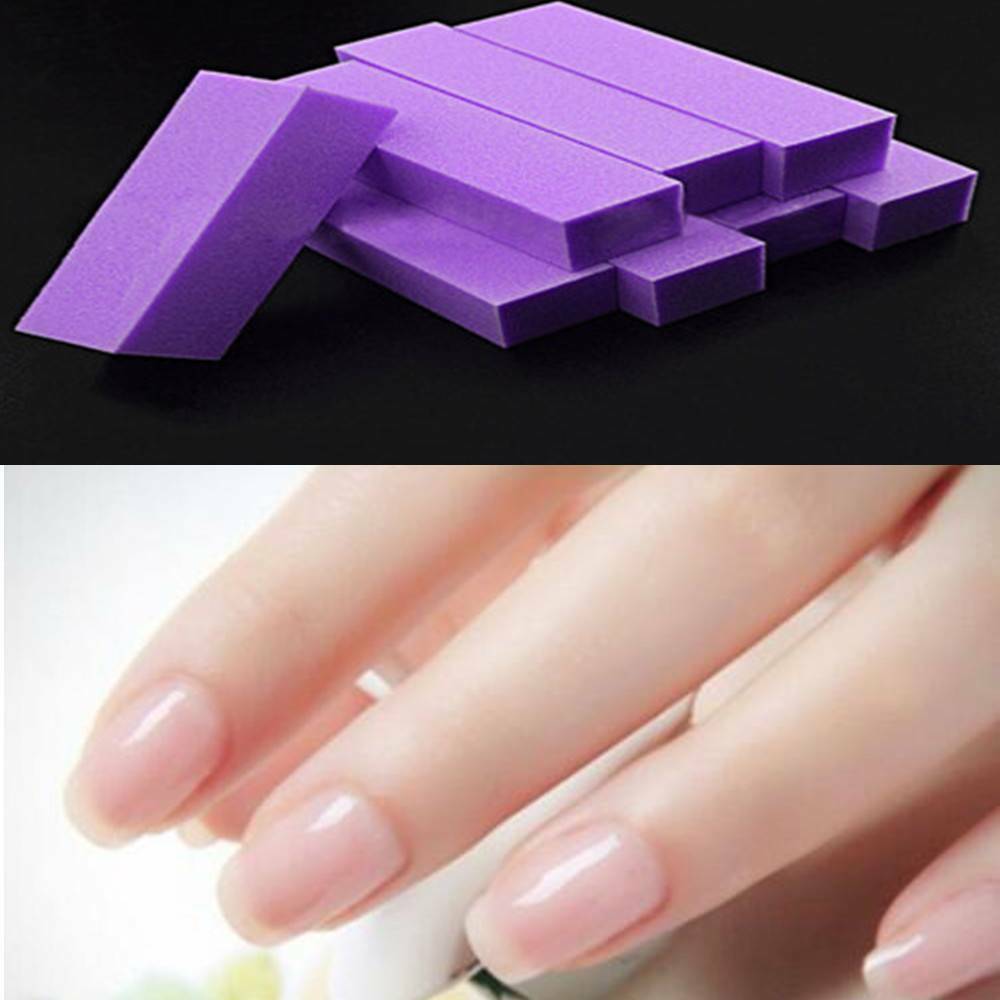 10X Buffing Buffer Block Files Acrylic Pedicure Sanding Manicure Nails Art Tips