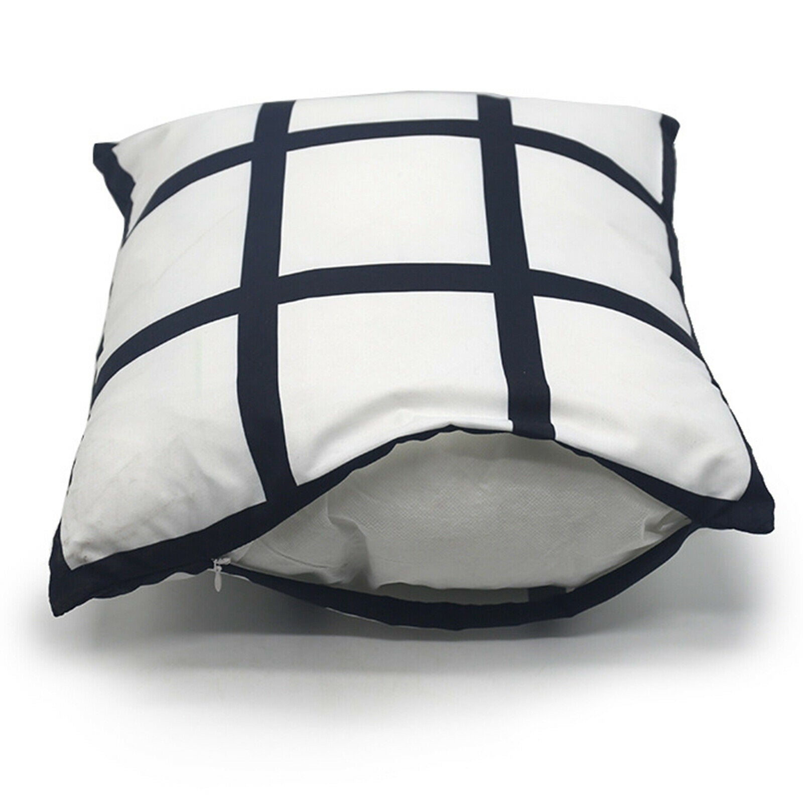 3 Pack Heat Transfer Sublimation Blanks Panel Pillow Case Car Cushion Covers