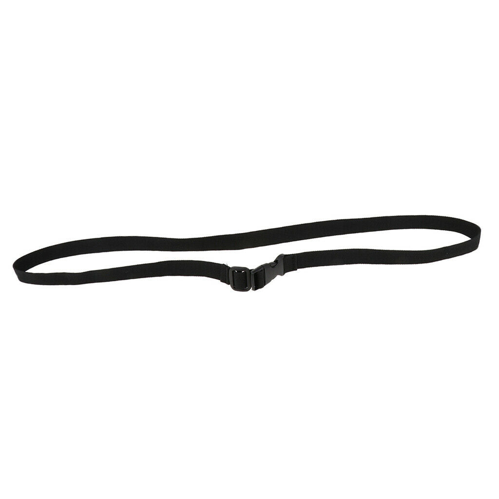 Adjustable Chalk Bag Bucket Strap Quick-Clip Replacement for Climbing 118cm
